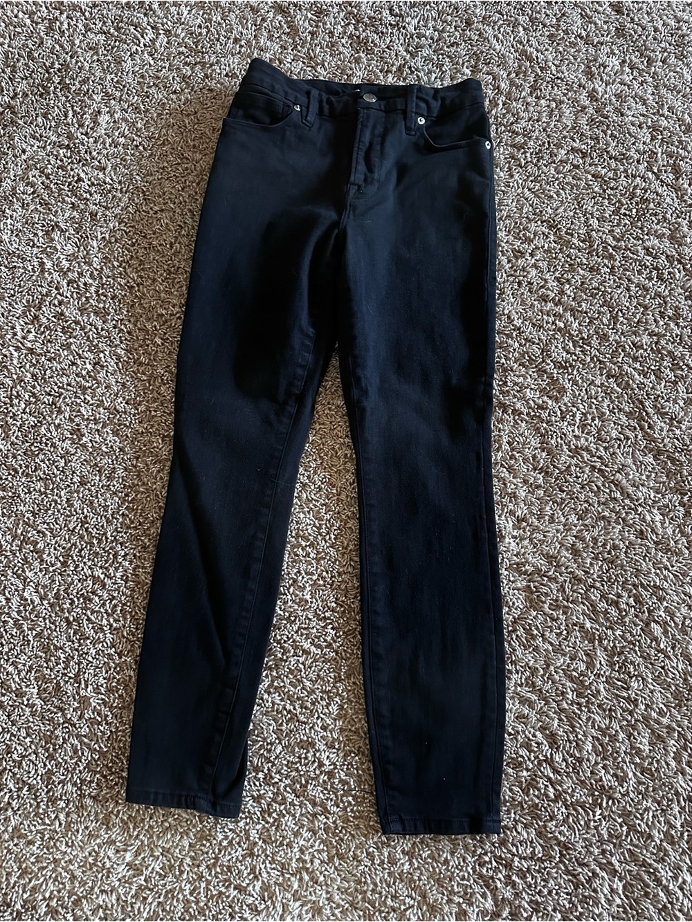 Good American Black Skinny Jeans